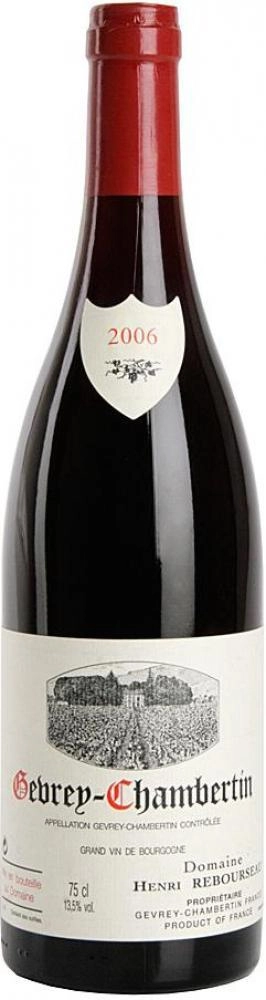 Вино Henri Rebourseau Gevrey-Chambertin АОС   2010 750 мл