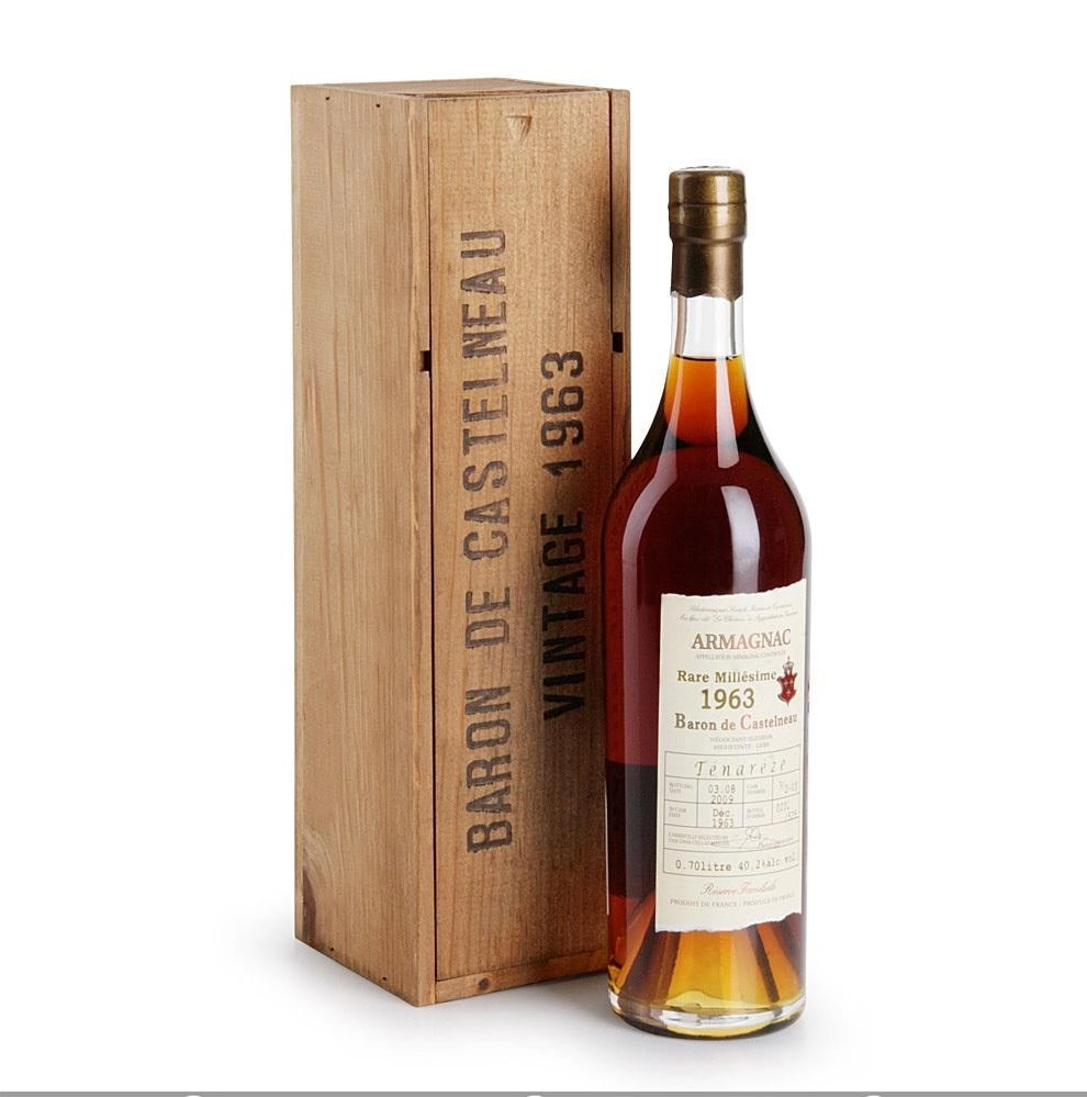 Арманьяк Baron de Castelneau  1963 700 мл