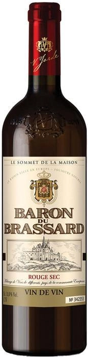 Вино Baron du Brassard Red Sec  750 мл