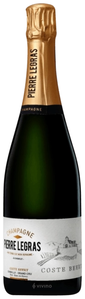 Шампанское  Pierre Legras Coste Beert Grand Cru Chouilly Blanc de Blancs  2014 375 мл