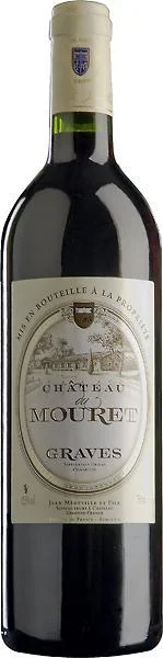Вино Chateau Du Mouret  Rouge Graves AOC  Шато Дю Мурэ красное   2011  750 мл