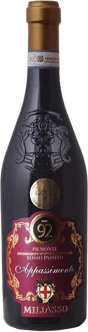 Вино Angelo Rocca e Figli  Miliasso  Appassimento  Piemonte DOC Rosso Passito  750 мл