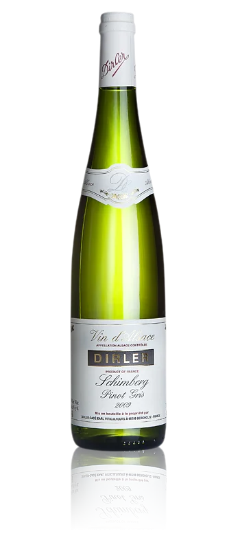 Вино Dirler-Cadé, Alsace AOP. Pinot Gris. Schimberg , 2009 Альзас AOP. Пино-Гри. Шимберг, 2009 750 мл
