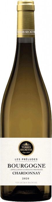 Вино Terres Secretes Les Preludes Chardonnay Bourgogne AOC  2022  750 мл  
