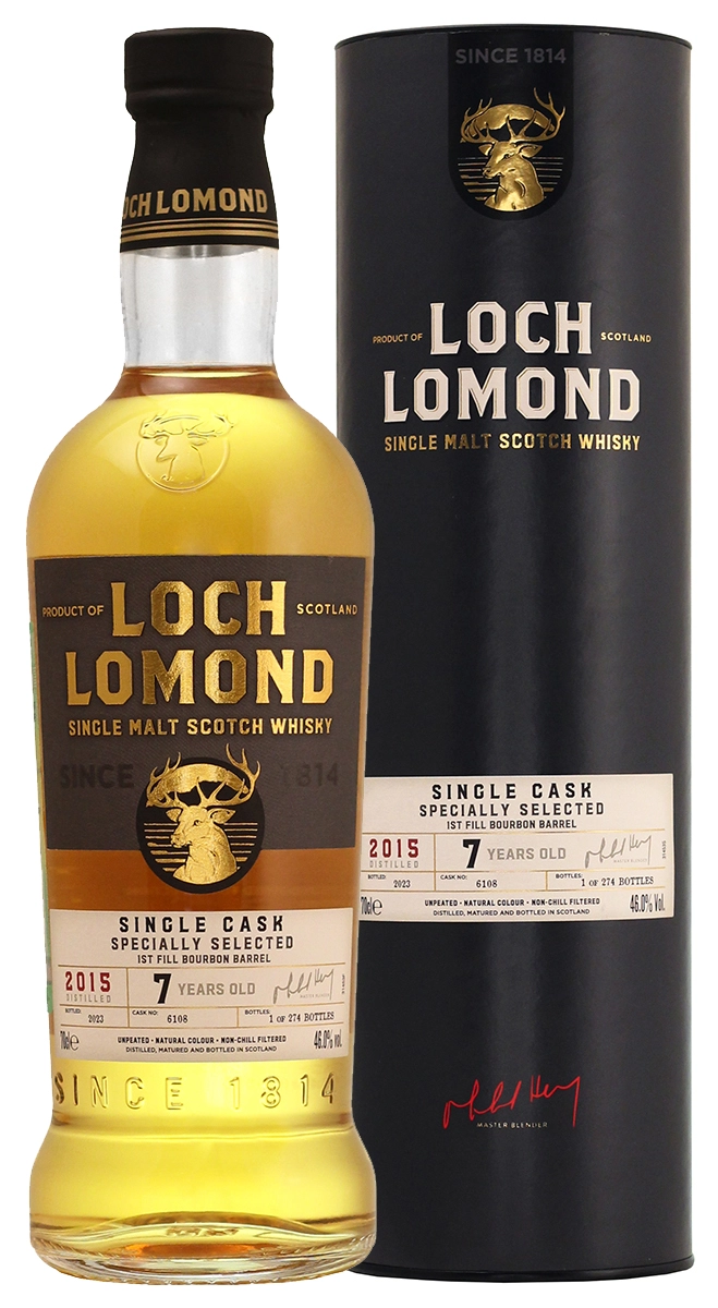 Виски Loch  Lomond Cask Single Specially Selected  7 years gift box  700 мл
