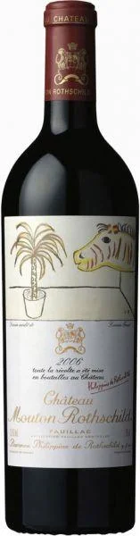 Вино Chateau Mouton Rothschild Pauillac AOC Premier Grand Cru Classe/ Шато Мутон Ротшильд (Пойяк) Премьер Гран Крю, 2006, 750 мл