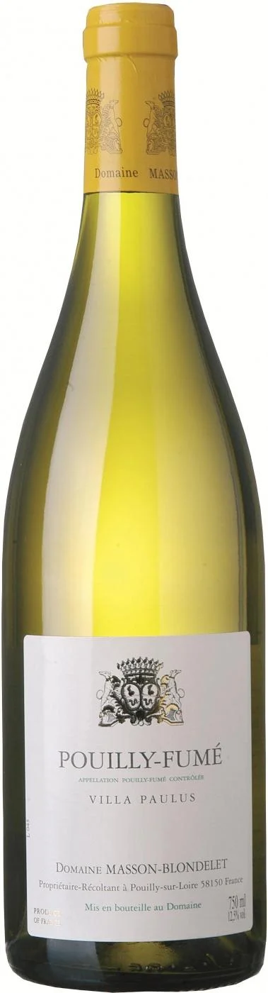 Вино Domaine Masson-Blondelet Pouilly-Fume Villa Paulus Домен Массон-Блонделе Пуйи-Фюме Вилла Паулюс  2004 750 мл
