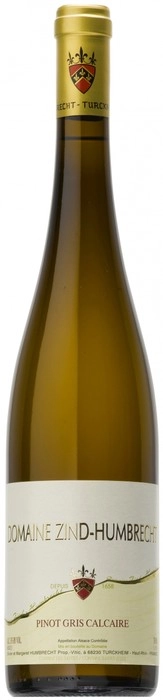 Вино Zind-Humbrecht Pinot Gris  Roche  Calcaire  Alsace AOC Зинд-Умбрехт Пино Гри  Рош Калькер  2018 750 мл 13%