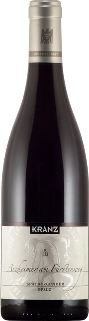 Вино Kranz  Arzheimer am Furstenweg Spatburgunder Trocken Pfalz Кранц Арцхаймер ам Фурстенвег Шпетбургундер Трокен  красное 2018 750 мл