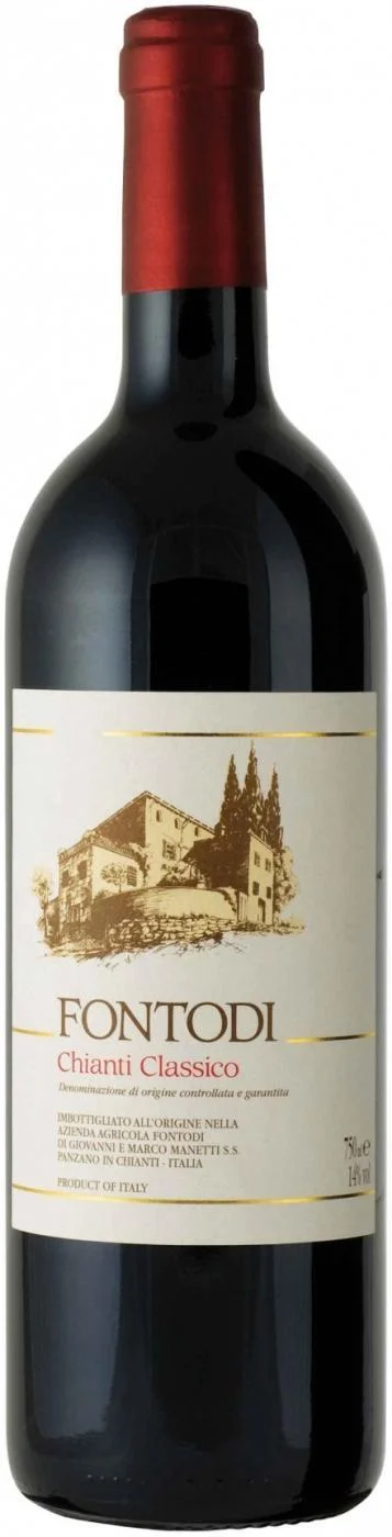 Вино Fontodi, Chianti Classico DOCG, Фонтоди, Кьянти Классико, 2008, 0.75 л