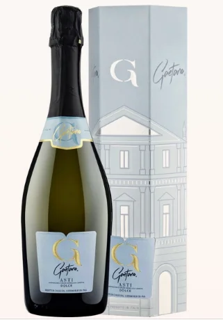 Игристое вино Gaetano  Asti dolce DOCG  в п/у 750 мл 7,5%