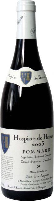 Вино Aegerter, Pommard Hospices de Beaune Cuvee Suzanne Chaudron, Эжертер, Поммар Оспис де Бон Кюве Сюзан Шодрон, 2011 750 мл