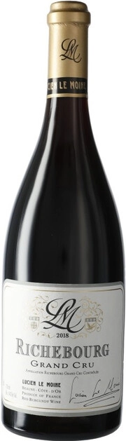Вино Lucien Le Moine Richebourg Grand Cru AOC   Люсьен Ле Муан Ришбур Гран Крю 2018 750 мл