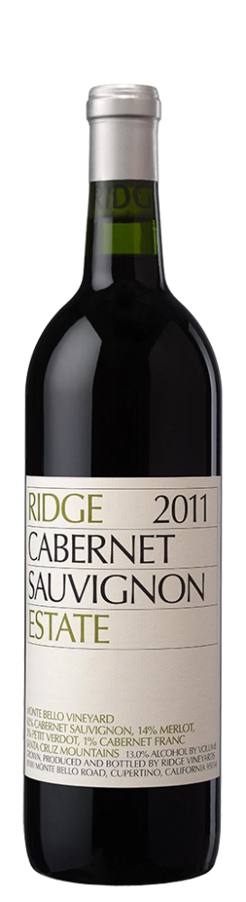 Вино Ridge Vineyards Cabernet Sauvignon Estate Ридж Виньярдс Каберне Совиньон Эстейт  2018 750 мл