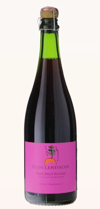 Игристое вино Clos Lentiscus  Rosé Brut Nature Penedes DO    2019  750 мл