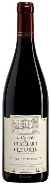 Вино  Château du Chatelard Cuvée Les Vieux Granits Fleurie  Шато дю Шатляр   Кюве Ле Вье Грани Флери  2017  750 мл