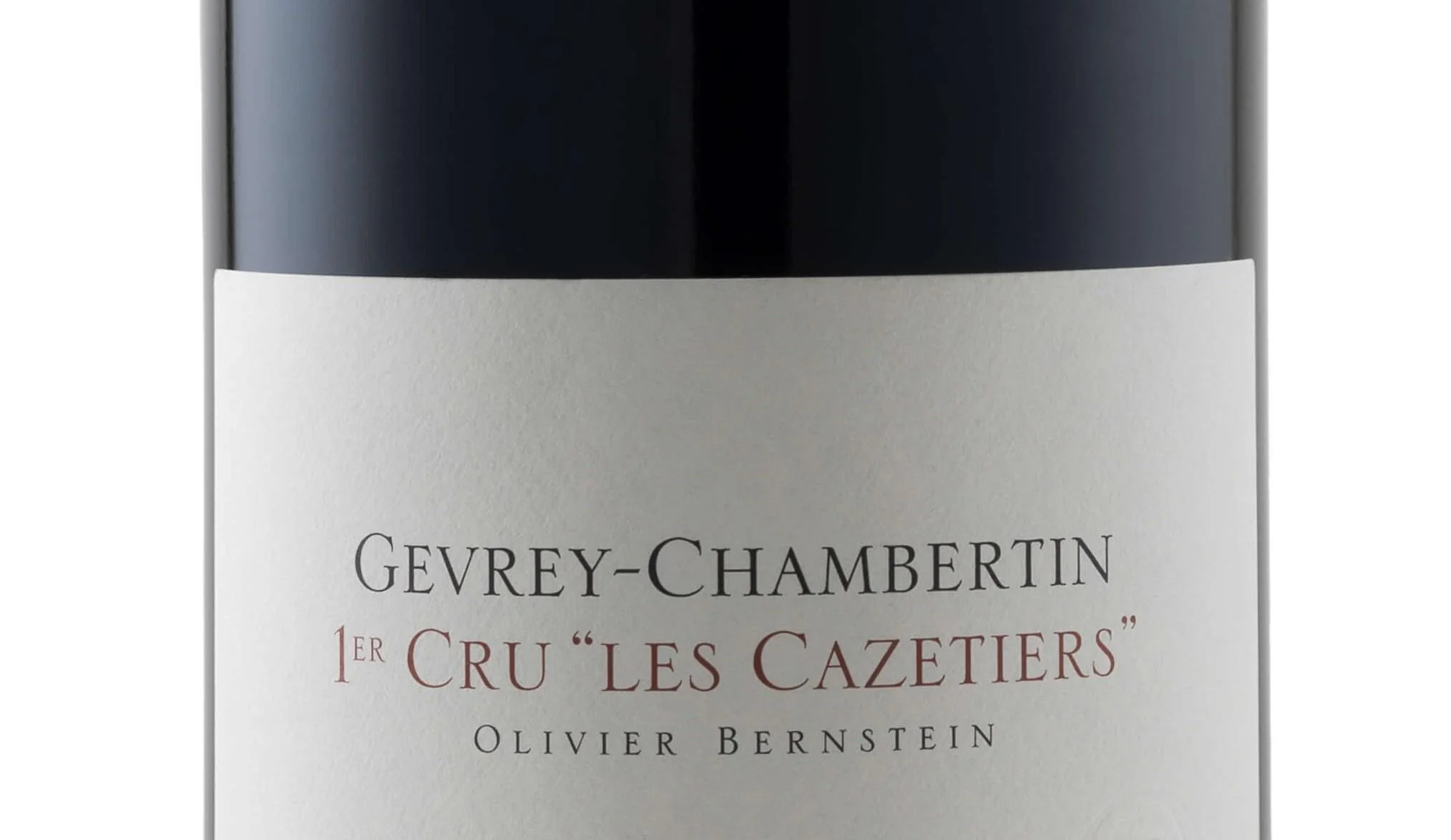 Вино Olivier Bernstein Gevrey- Chambertein 1 er Cru Les Cazetiers AOC Оливье Бернштайн Ле Казетье Жеврэ-Шамбертен Премье Крю 2007 750 мл