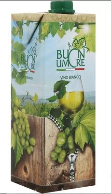 Вино  Buon Umore Poletti   Буон Уморе Полетти   Белое 1000 мл