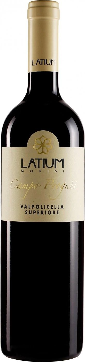 Вино Latium Morini Campo Prognai Valpolicella Superiore  Латиум Морини Вальполичелла Суперире Кампо Проняй 2016 750 мл 13%
