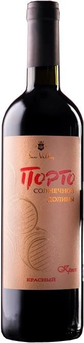 Вино Порто Солнечной Долины  Красное 750 мл