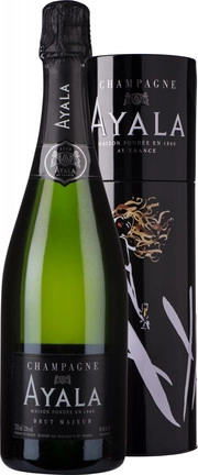 Шампанское Ayala  Brut Majeur AOC gift tube   750 мл