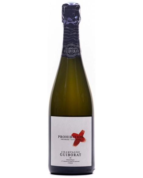 Шампанское   Guiborat Prohibition Extra Brut  Champagne  2019  750 мл  12,5%