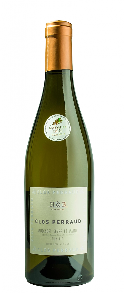 Вино Huteau Boulanger   Muscadet Sèvre et Maine sur Lie Clos Perraud Vieilles Vignes  2017 750 мл