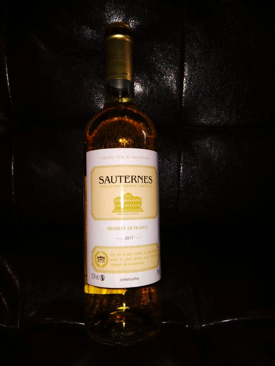 Вино Cheval Quancard Sauternes AOC  2017 750 мл