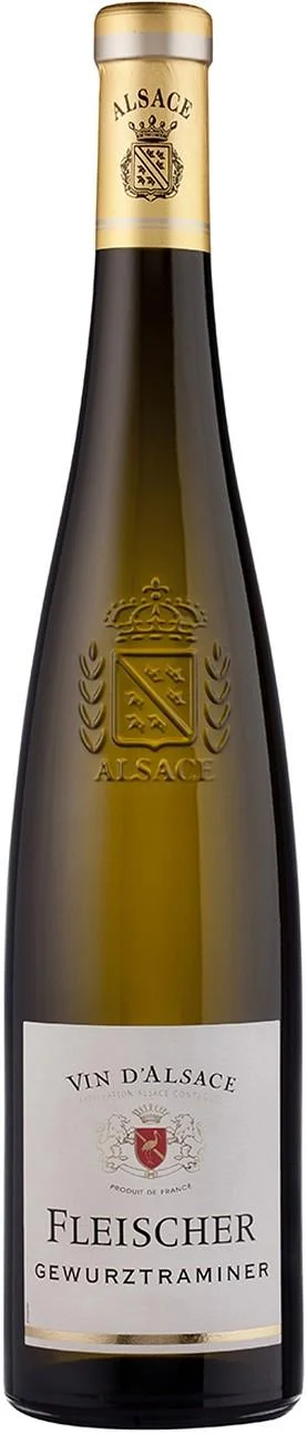 Вино Fleischer Gewurtztraminer Alsace Гевюрцтраминер Эльзас Фляйшер   2015 750 мл