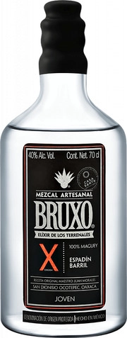 Мескаль Bruxo X Mezcal Joven 700 мл