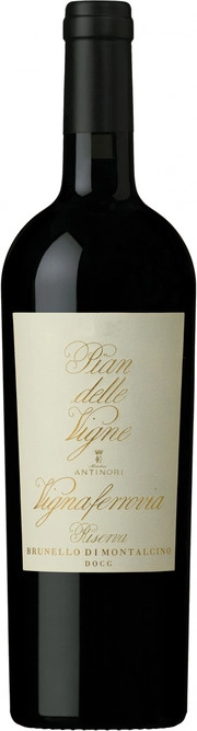 Вино Pian delle Vigne  Vignaferrovia  Riserva  Brunello di Montalcino DOCG Пиан делле Винье  Виньяферровиа Ризерва 2013 750 мл