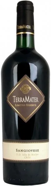 Вино TerraMater   Reserve Sangiovese ТерраМатер Резерв Санджовезе 2016 750 мл