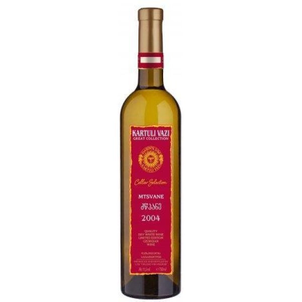 Вино Картули Вази Мцване Грейт Коллекшн 2004 750 мл