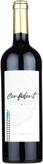 Вино  Confident  Zinfandel   Конфидент  Зинфандель  2020 750 мл  12,5 %