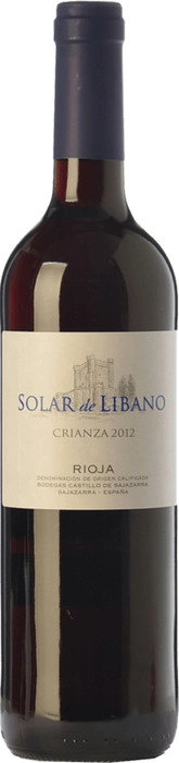 Вино Castillo De Sajazarra Solar de Libano Crianza  2014 750 мл