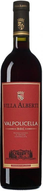 Вино Villa Alberti Valpolicella DOC  2016 750 мл