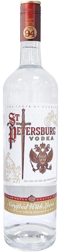 Водка Нива Ст Петерсбург 1000 мл