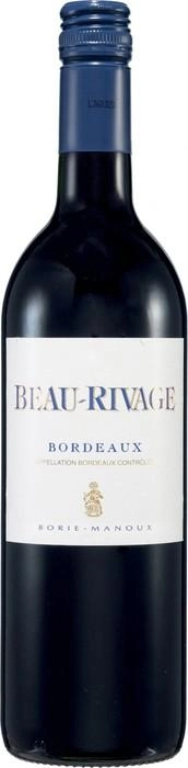 Вино Borie-Manoux Beau-Rivage  Rouge   2016 750 мл