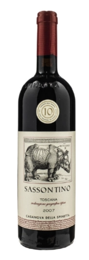 Вино Вино Casanova della Spinetta Sassontino Toscana 2007 750 мл