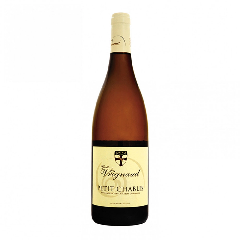 Вино   Guillaume Vrignaud Petit Chablis AOC Гийом Вринье Пти Шабли АОС белое сухое 2018 750 мл