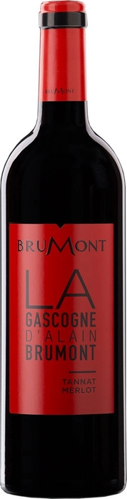 Вино La Gascogne d'Alain Brumont  Merlot-Tannat  Ля Гасконь д'Алан Брюмон  Мерло Таннат  2021  750 мл
