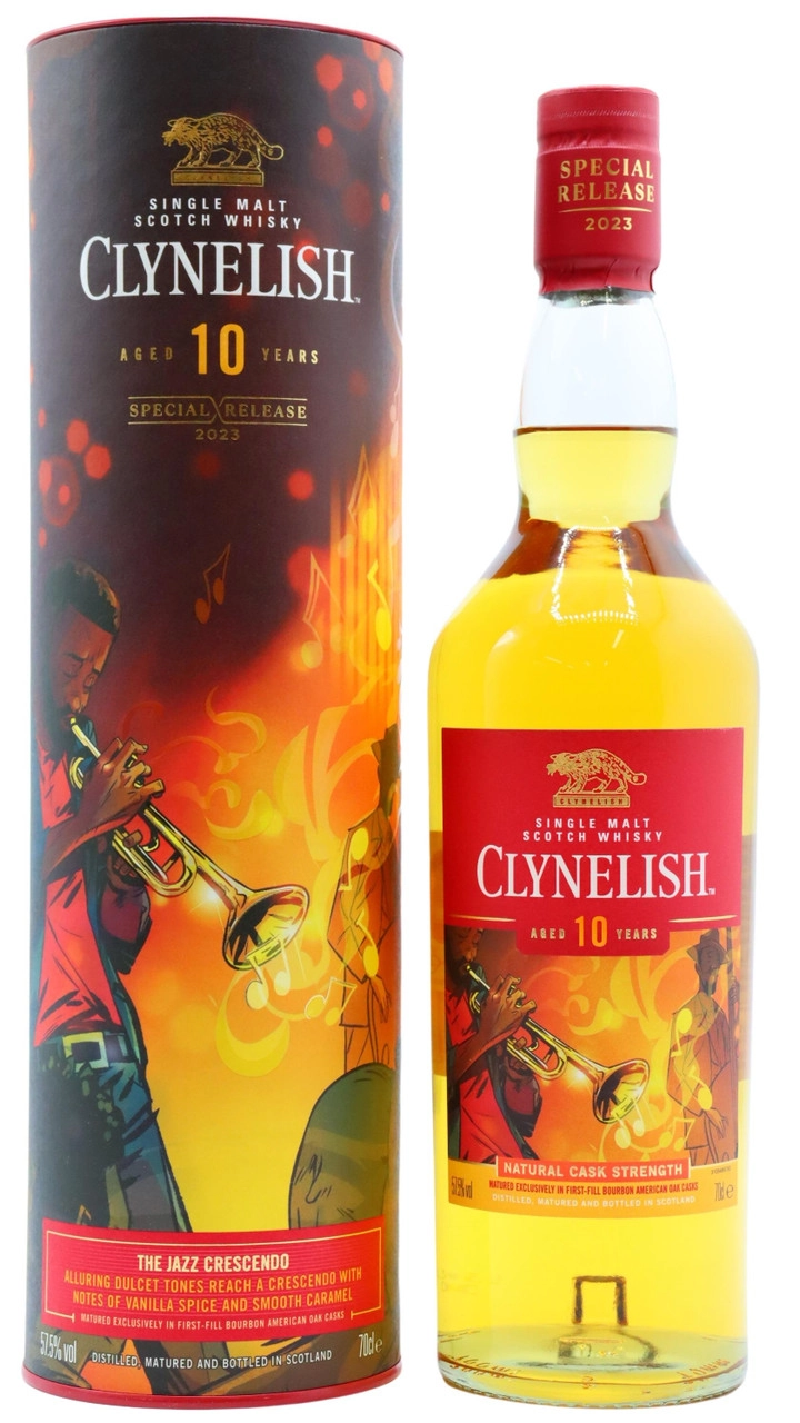 Виски Clynelish  The Jazz Crescendo 10 Years Old   gift box 750 мл 57,5 %