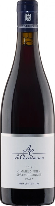 Вино A. Christmann Gimmeldingen Spatburgunder   2018 750 мл