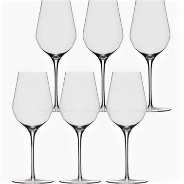 Набор  из 6-ти  бокалов для сладкого вина MarkThomas  Double Bend   Sweet Wine Марктомас Дабл Бенд Свит Вайн 265  мл