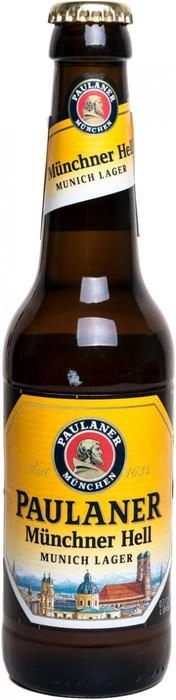 Пиво Paulaner  Munchner Hell Пауланер Мюнхенское Хель 500 мл