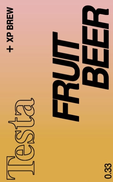Пиво XP BrewFruitbeer: Mango, Passionfruit & Ginger Икс Пи Фрутбир Манго Маракуйя и Имбирь ж/б   330 мл