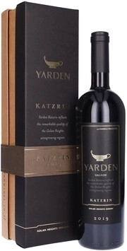 Вино Golan Heights Yarden  Katzrin  gift box  2019  750 мл   15,5%