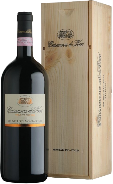 Вино Casanova di Neri Brunello di Montalcino Tenuta Nuova DOCG wooden box  2018 1500 мл