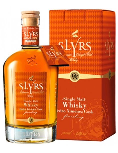 Виски  Slyrs Pedro Ximenez  Cask gift box 700 мл 46%