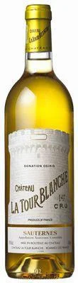 Вино Chateau La Tour Blanche, Шато Ла Тур Бланше бел. 2001 0.75 ( С/М ) 13.5%